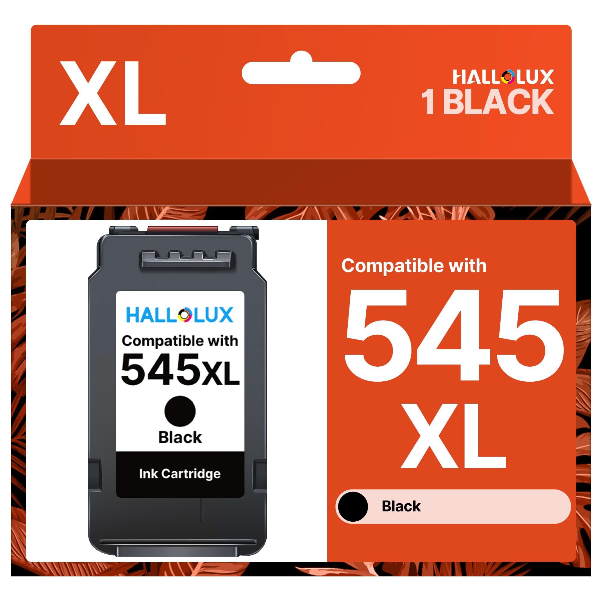 545 XL Schwarz Ersatz für Canon Druckerpatronen 545 Black für MX495 TS3350 | für Canon Pixma MX490 MX495 TR4550 TR4551 MG2550s MG2555s TS3150 TS3151 TS3300 TS3450 TS3355 (Schwarz)