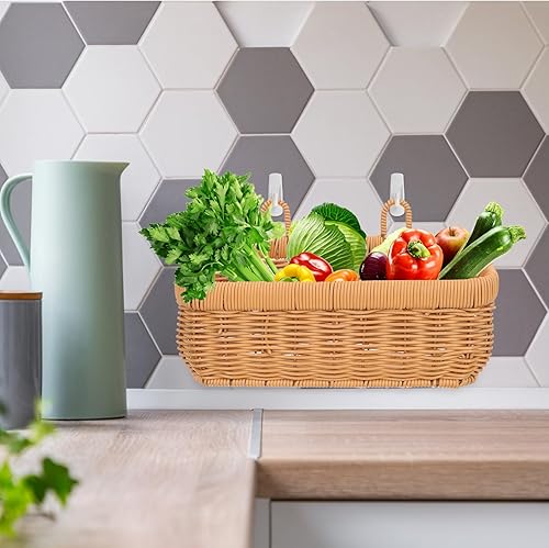 Miniatura 8 de Cabilock Cesta de almacenamiento de ajo de jengibre, cesta tejida para plantas, cesta de huevos de gallina, contenedor de huevos, cesta de mimbre