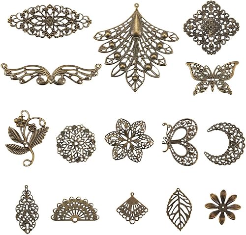 Miniatura 9 de Colgantes huecos antiguos, Metal