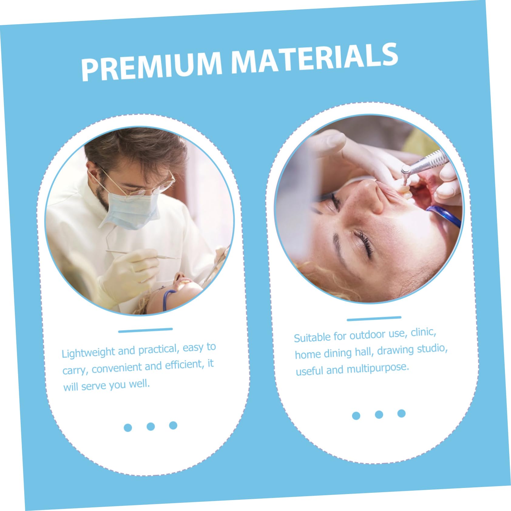 FUNOMOCYA Flexible Clamp Pack Napkin Clips for Napkins Bibs Adjustable Holder for Home Office Clinic