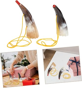 2pcs Musical Toy Horn Horn Shofar Boys and Girls Trumpet Toy Gathering Trumpet for Boys and Girls Party Accessory