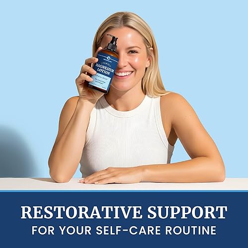 Miniatura 8 de Loción de magnesio para aliviar los calambres musculares y el dolor  Apoyo calmante y de recuperación, relajación muscular  Crema tópica de magnesio