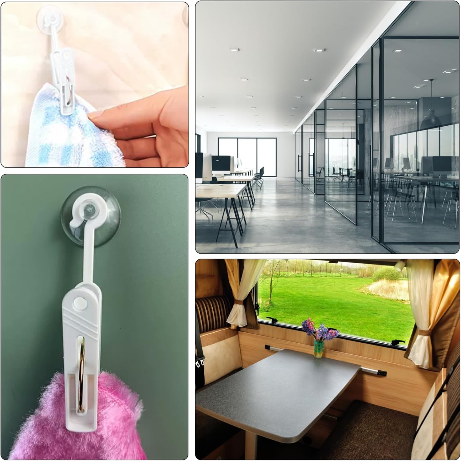 Ventosa Con Flangia Per Tenere E Organizzare I Neon Flex, I Cavi E I Tubi Nl076