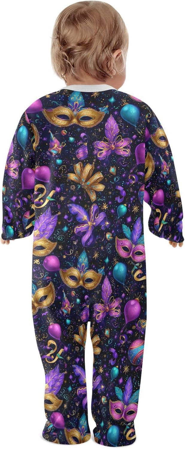 Dussdil Baby One-Piece Footies Newborn Rompers Pajamas Cotton Footed Pjs for House Sleep Play Infant Boys Girls - Image 5