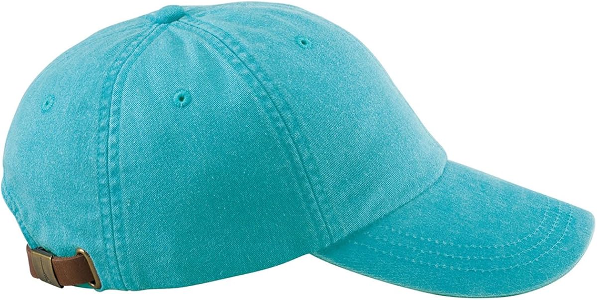 Panel Washed Pigment-Dyed Cap One Size Blue
