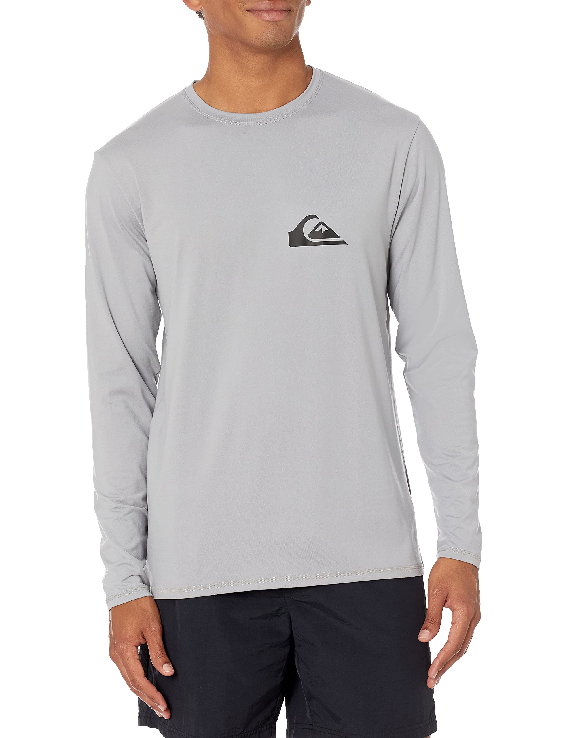 Quiksilver Rash Guard — koszulka Mężczyźni Solid Streak Wave Long Sleeve Rashguard