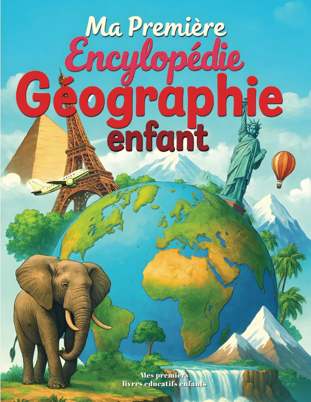 Ma Première Encyclopédie Géographie enfant: Livre éducatif jeunesse pour tout savoir sur le monde, les continents, les écosystèmes, les pays, les ... curieux de 6 à 12 ans (livre éducatif enfant)
