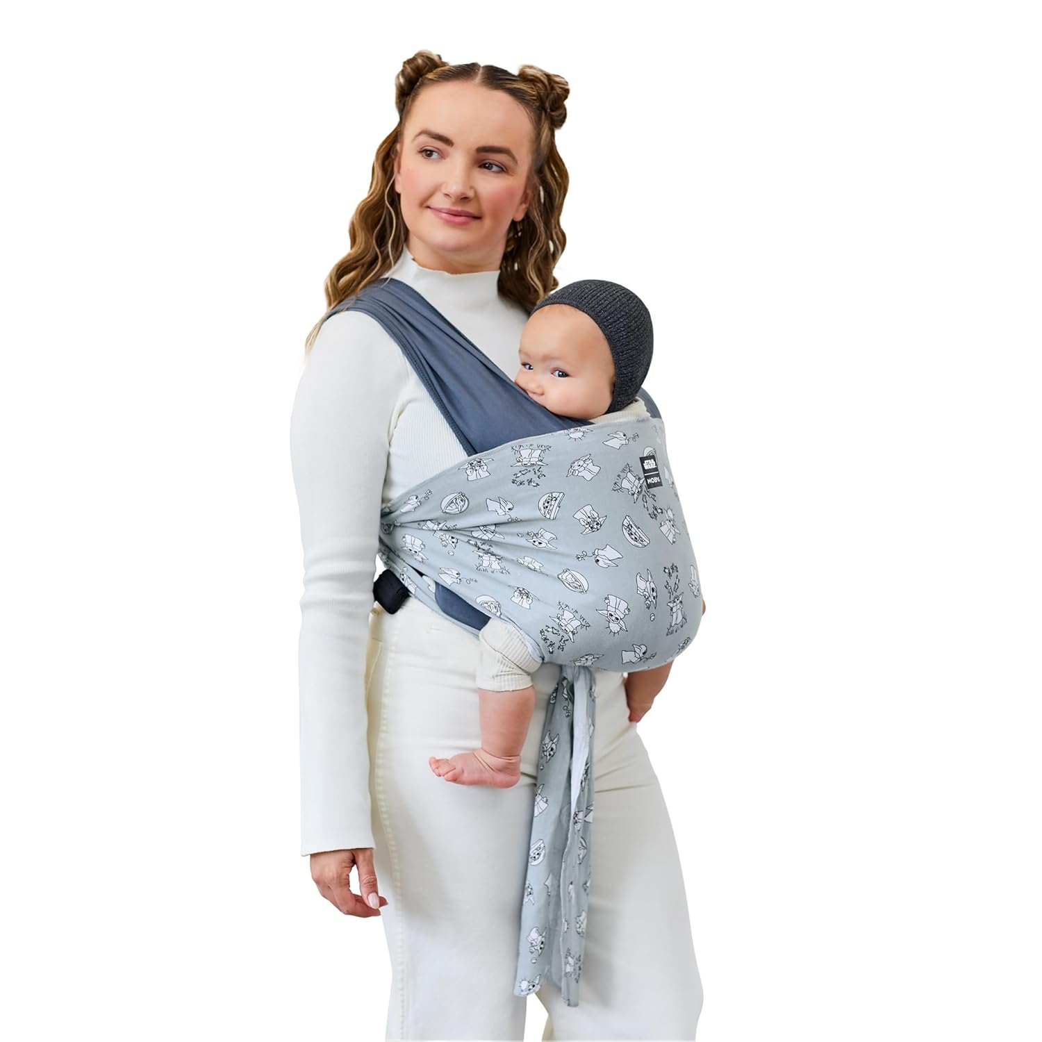 Moby EasyWrap Carrier Baby Carrier and Wrap in One for