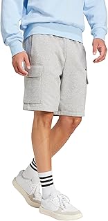 adidas Men's Essentials Feel Cozy Fleece 10-inch Cargo Shorts