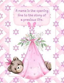 Mazel Tov As Your Name Your Baby Girl - Jewish Greeting Card for Naming of Daughter