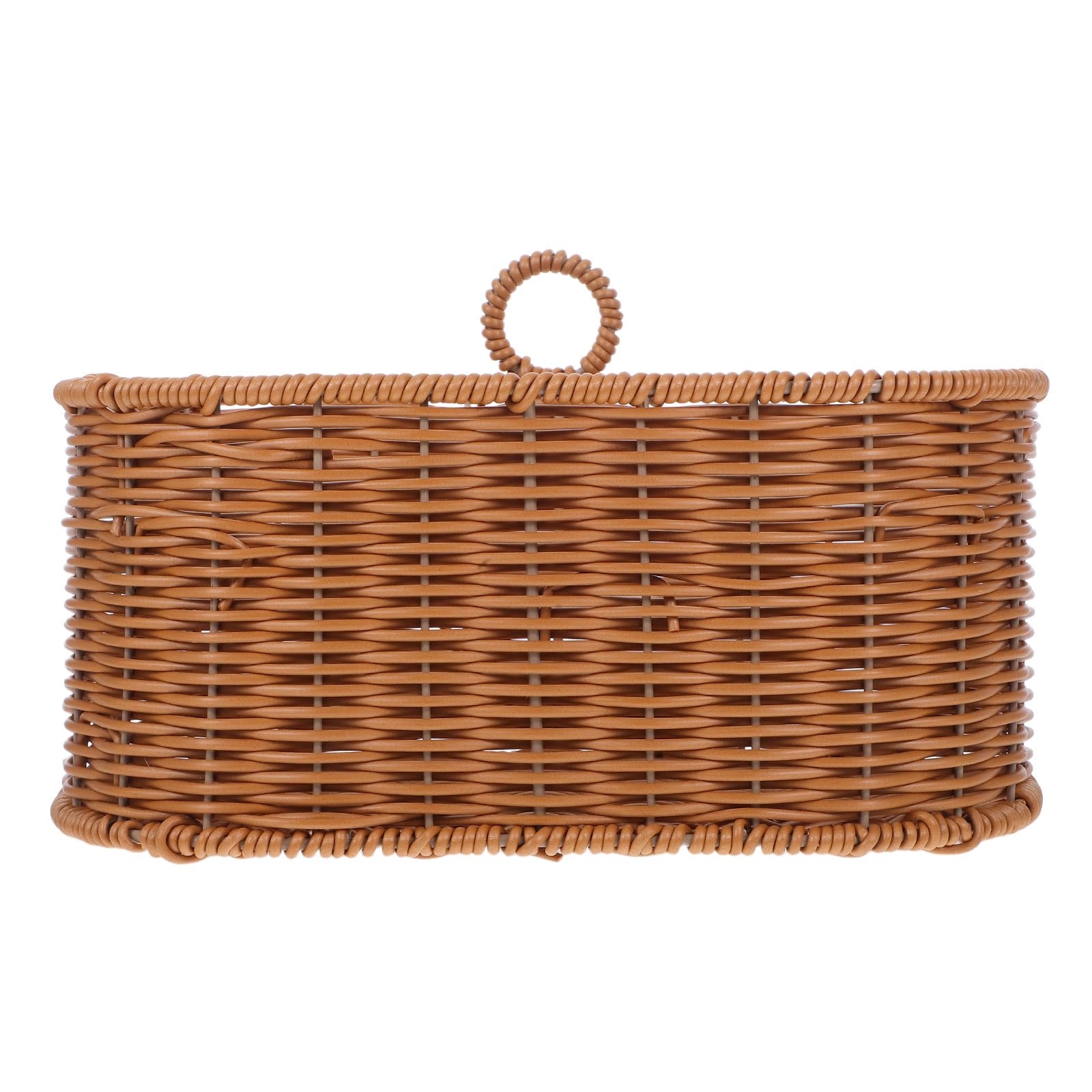 Cesta colgante de diseño elegante y estructura de hierro para el hogar