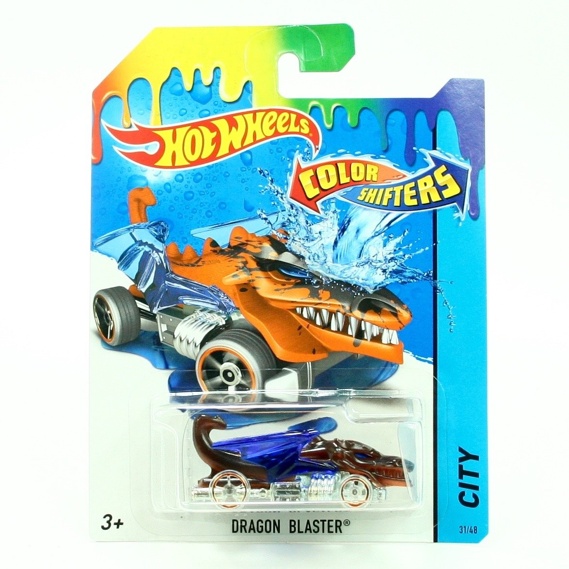 Dragon Blaster * Color Shifters * 2015 Hot Wheels City Series 1:64 Scale Vehicle #31/48 : Amazon ...