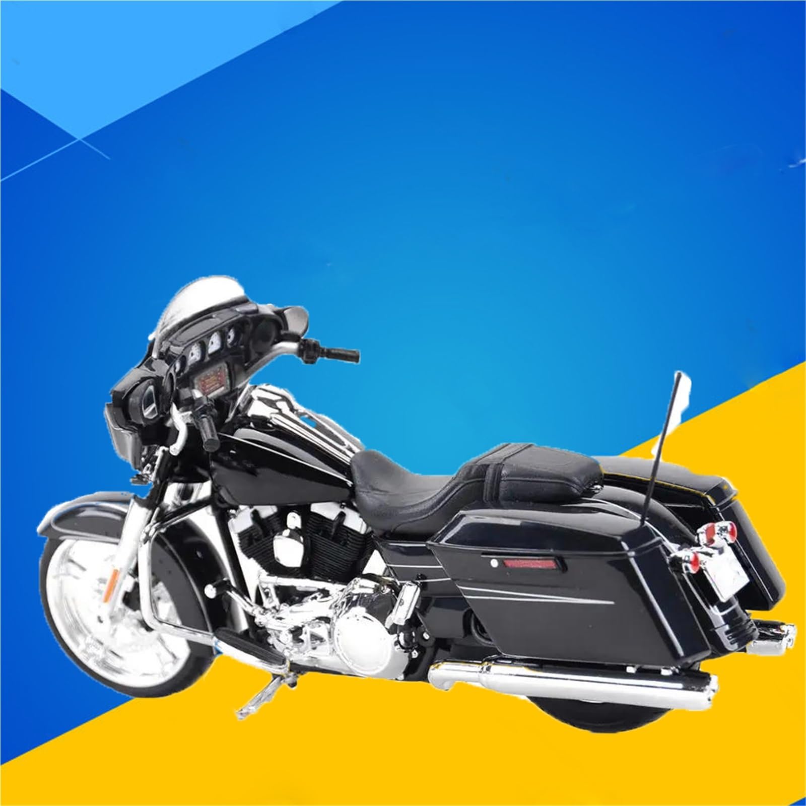 Modelo a Escala de Moto Juguetes De Modelos Motocicletas Fundición A Presión 1:12 para Harley para Davidson Street Glide 2015 Adornos para Computadora Escritorio