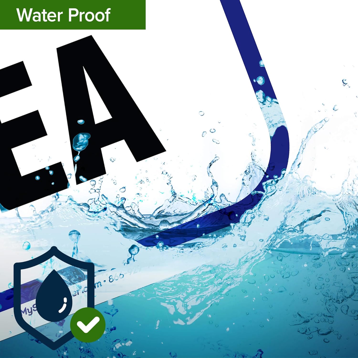 No Glass Allowed In Pool Area Sign, 18x24 Inches, Rust Free .063 Aluminum, Fade Resistant, Made in USA by My Sign Center