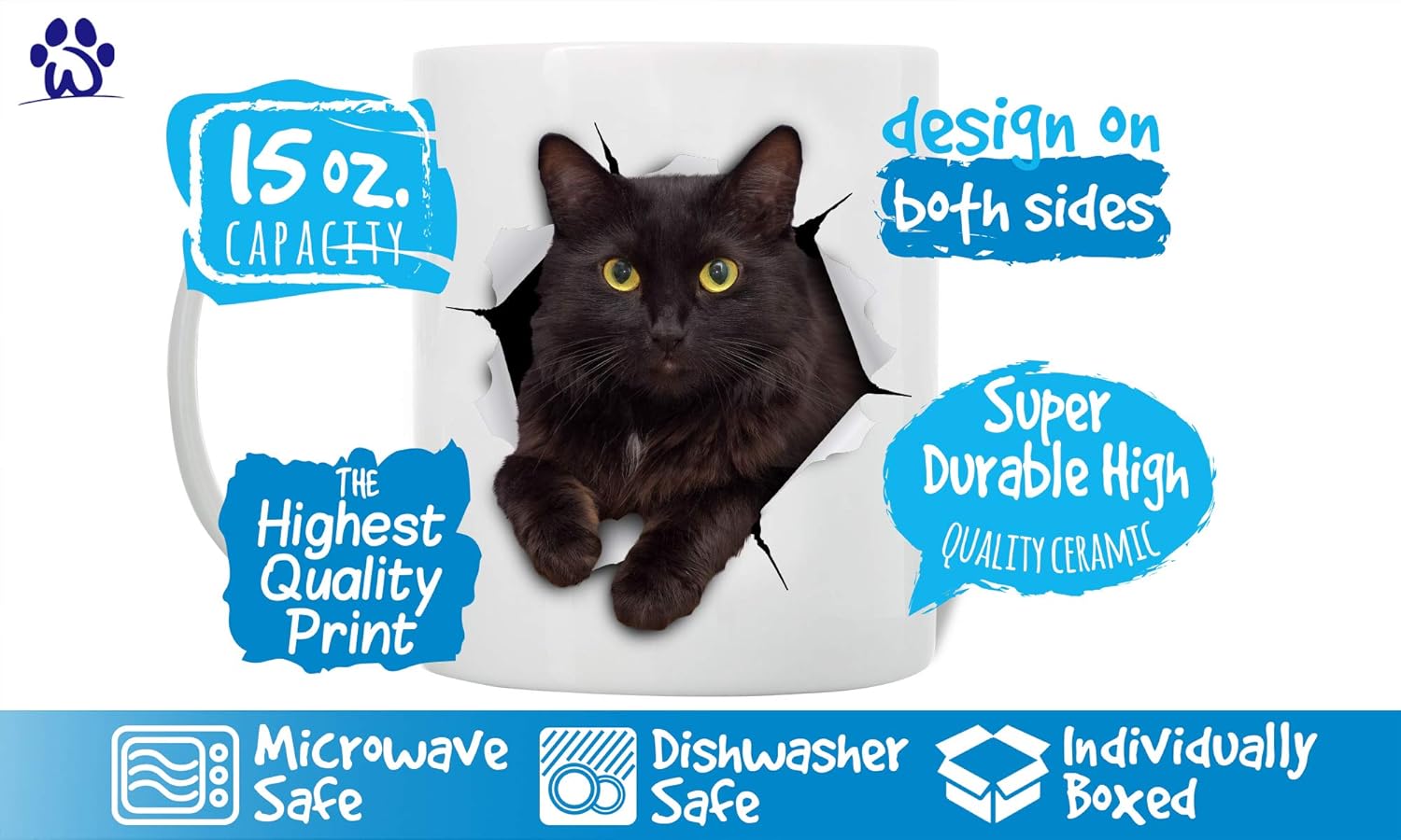Weekly Top Sale Black Cat Coffee Mug - Ceramic Funny Coffee Mug - Perfect Cat Lover Gift - Cute Cat Coffee Mugs Present - Great Birthday or Christmas Surprise for Friend or Coworker, Men and Women (15oz) Get Discount 70% Price Black Cat Coffee Mug - Ceramic Funny Coffee Mug - Perfect Cat Lover Gift - Cute Cat Coffee Mugs Present - Great Birthday or Christmas Surprise for Friend or Coworker, Men and Women (15oz)