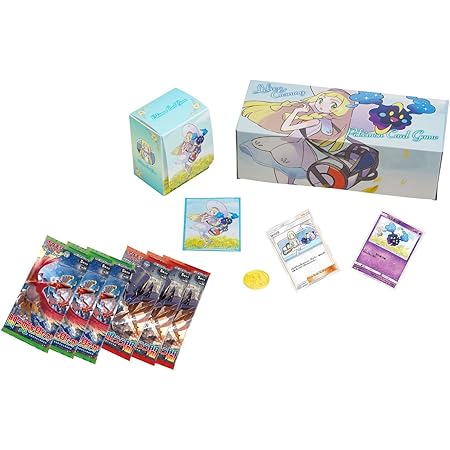 Amazon ポケモンカードゲーム サン ムーン スペシャルbox リーリエ コスモッグ トレカ 通販