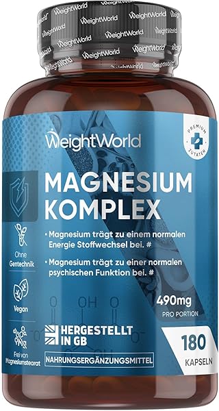WeightWorld Magnesium Complex hochdosiert 400 mg