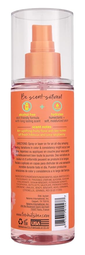 ☀️ Summer Glow-Up! ✨ Tree Hut Pink Hibiscus Fragrance Mist