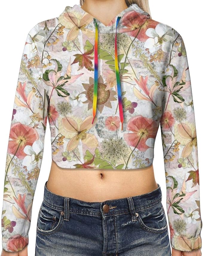 crop top sweatshirt amazon