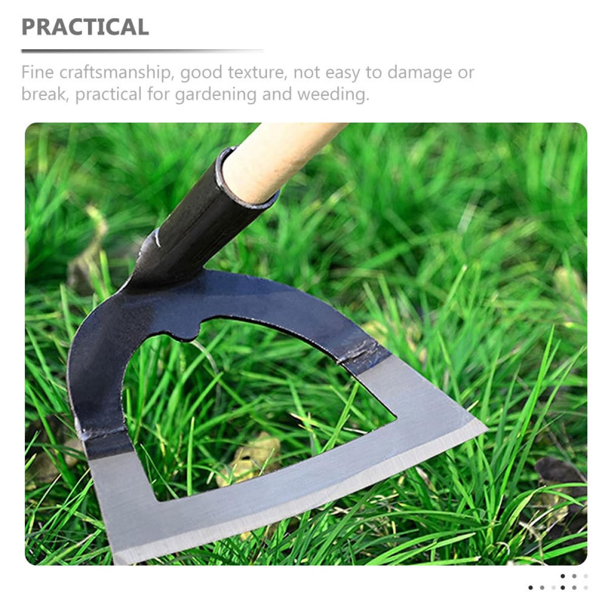 Attrezzo da Giardino per Allentare e Scavare in Inossidabile Resistente e Multiuso per Appassionati di Giardinaggio e Esterno