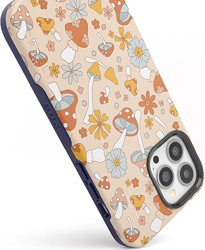 Miniatura 3 de Casely Funda para iPhone 13 Pro Magia de hongos Floral retro Compatible con MagSafe