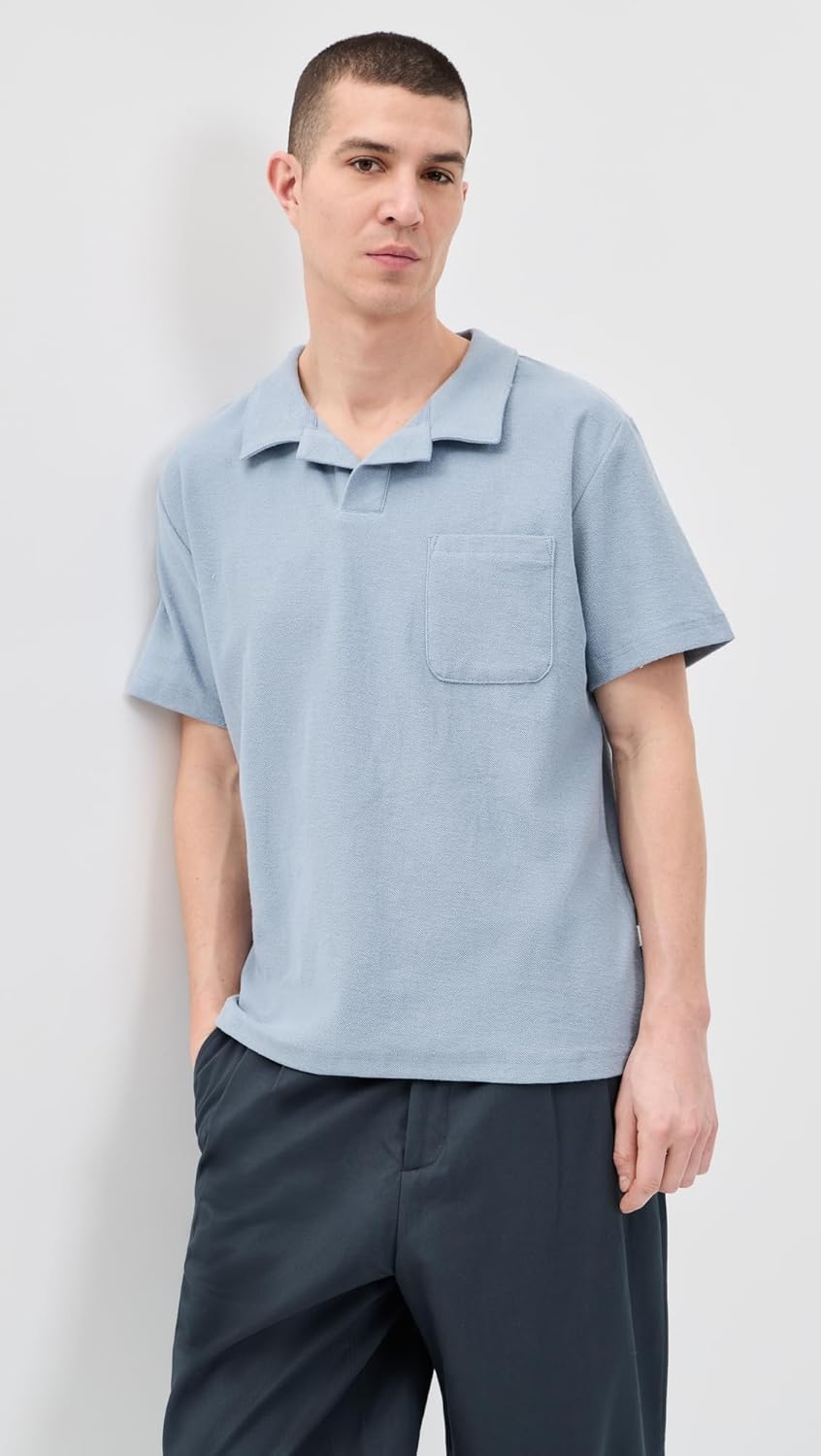 RHYTHM Men's Vintage Terry Polo - Image 2