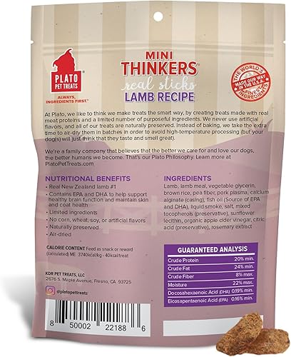 Miniatura 2 de Plato Pet Treats Small Bites - Golosinas de entrenamiento secadas al aire para perros - Apoya la digestión saludable - Ingredientes limitados