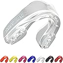SAFEJAWZ Mouth Guard, Slim Fit Mouthguard for Adults & Youth with Case, Easy Fit Remoldable Mouthpiece for Football, Boxing, Lacrosse, MMA, Basketball & All Contact Sports