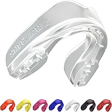 SAFEJAWZ Slim Fit Sports Mouthguard Adults and Children Full Contact for All Sports, Including Rugby, MMA, Hockey, Judo Martial Arts and Boxing