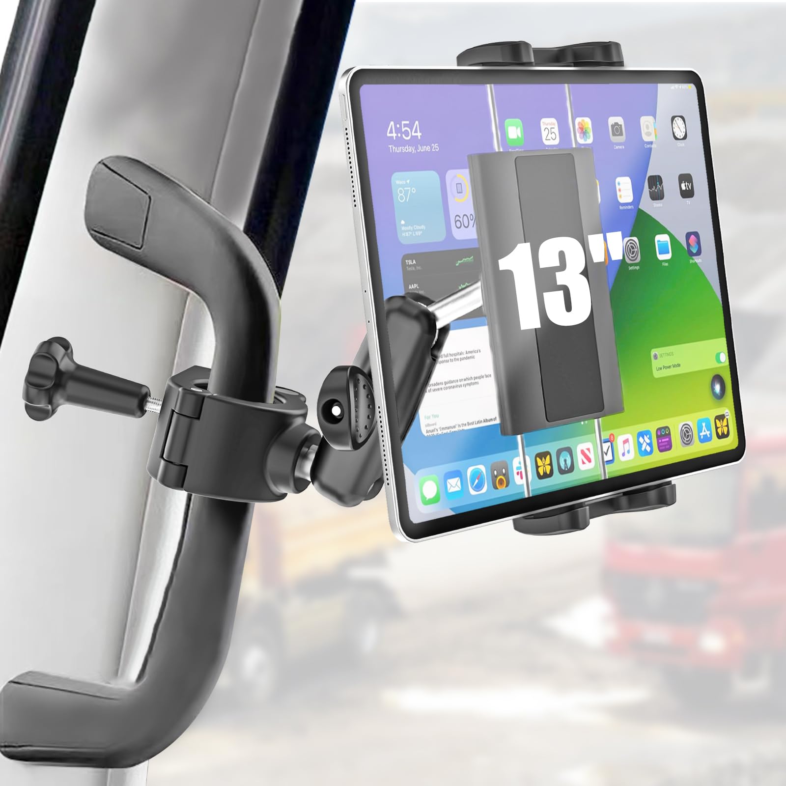 Amazon.co.jp: 【2025新登場】Kolasles タブレットホルダー 車 Aピラー