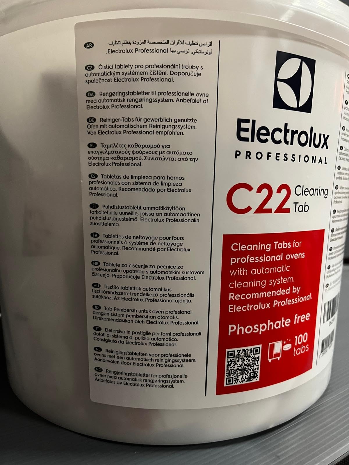 Electrolux Professional - Detergenti Solidi - C22 Cleaning Tab e C25 Rinse & Descale Tab