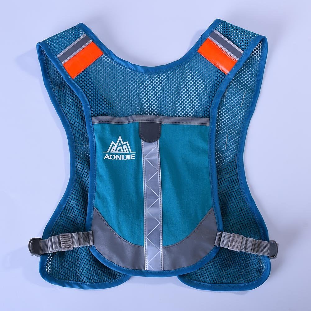AONIJIE Lovtour Unisex Premium Reflective Vest for Running Cycling Clothes for Women Men Safety Gear with Reflective High Visibility for Outdoor Sport Cycling and Running or Marathon