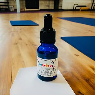 Workout Essential Oil Blend - Perfect for Workouts, Yoga, Pilates and Exercise Pefect for Diffusers Aromatherapy Made in USA 15 ML
