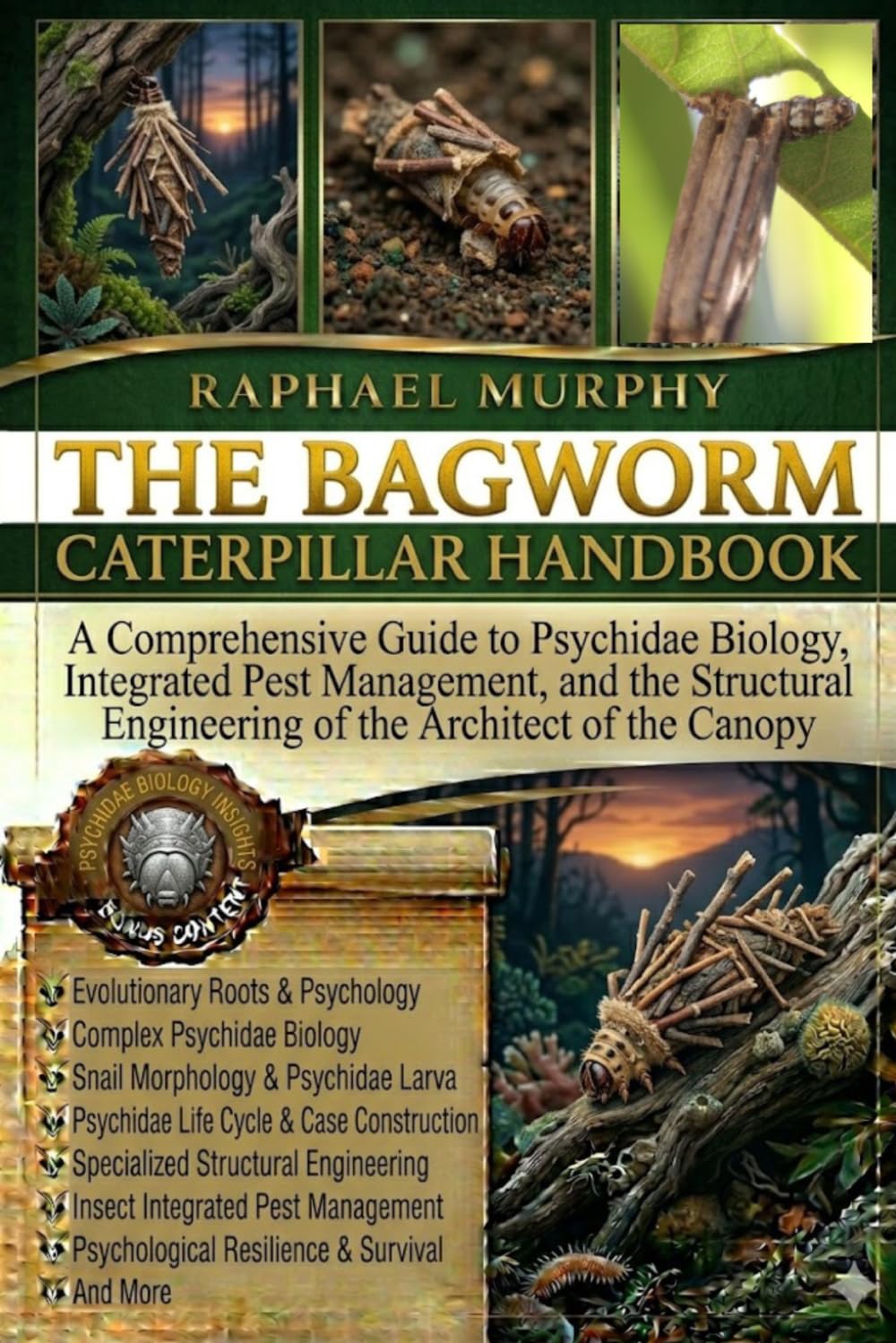 THE BAGWORM CATERPILLAR HANDBOOK: A Comprehensive Guide to Psychidae Biology, Integrated Pest Management, and the Structural Engineering of the Architect of the Canopy