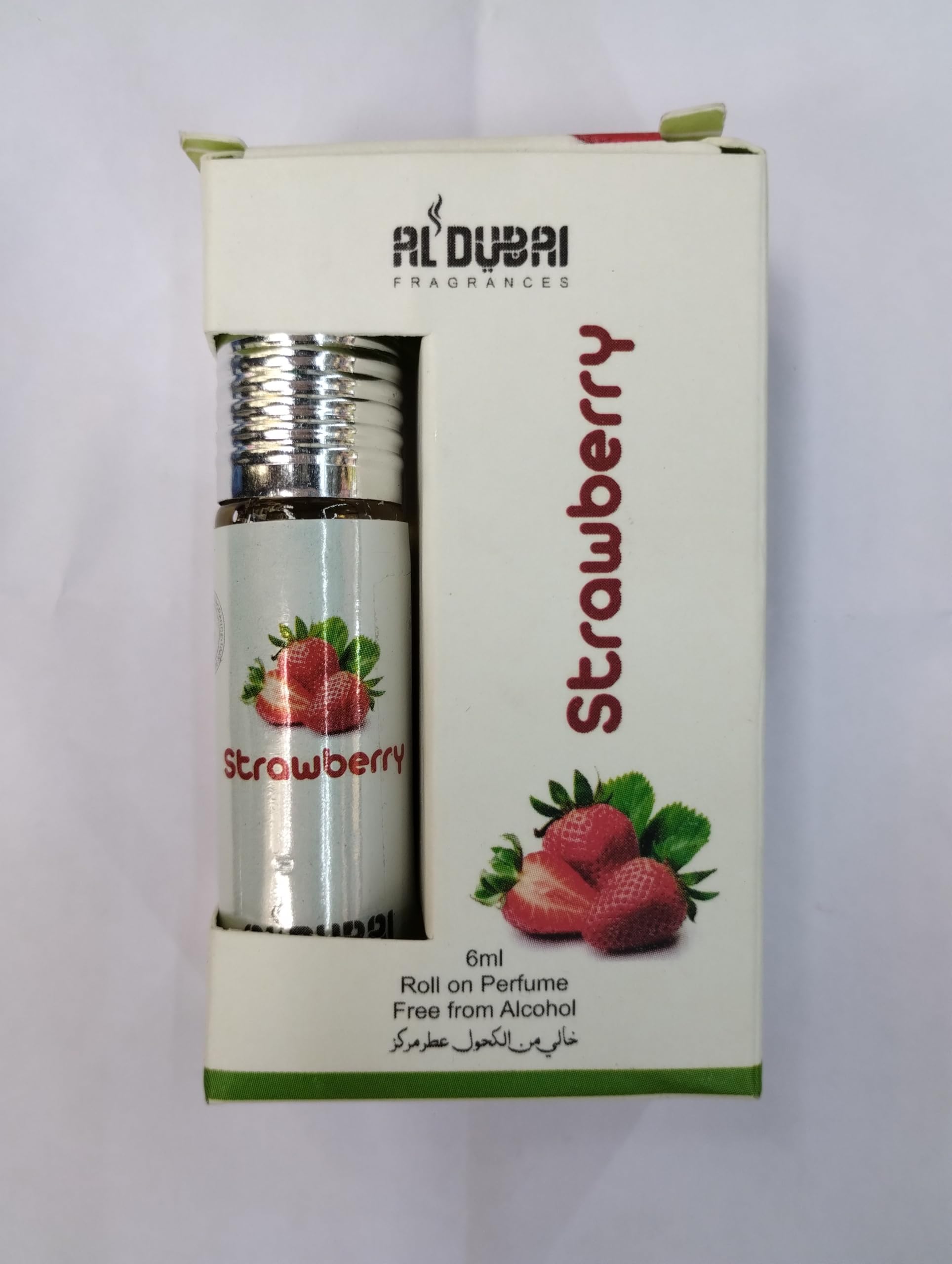 YNB Al Dubai Strawberry Long Lasting 24hrs Roll-on Perfume, Alcohol-Free, 6ml Attar-image-9