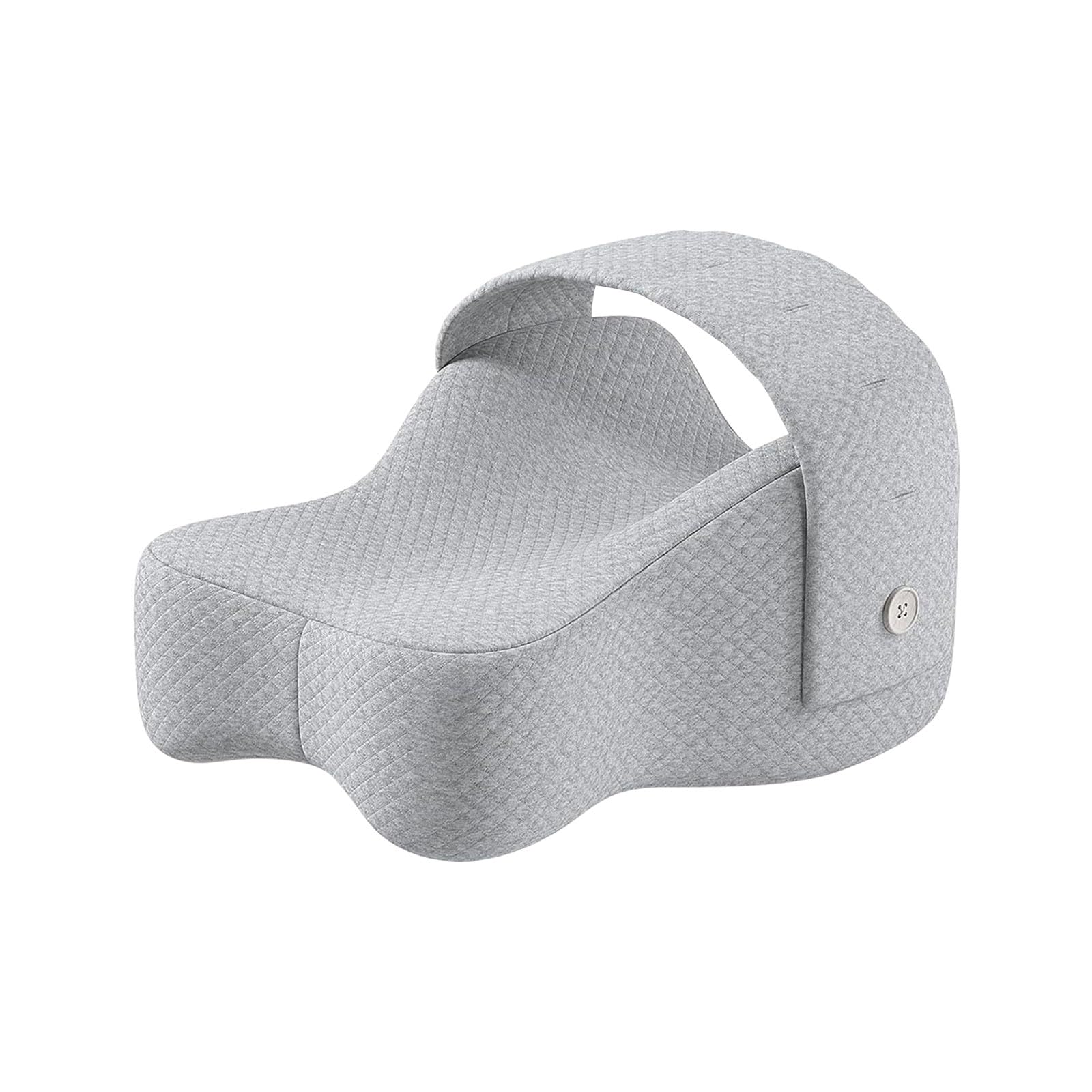Msioytog Grey Sanitary Knee Pillow Highlighting Removable Ventilated Protect And Dense Memory Spume For Permanent Assist And Simple Maintenance Gestation