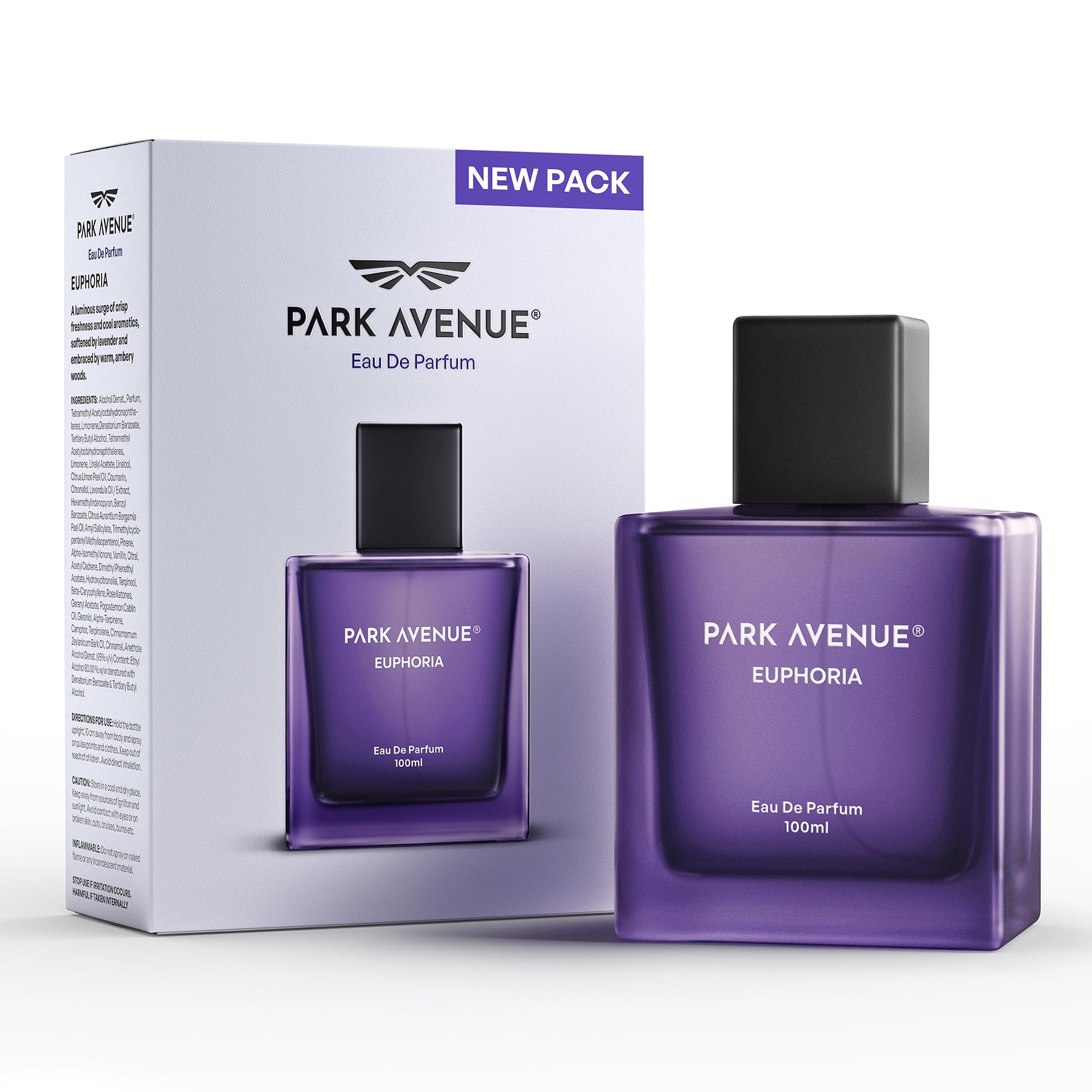 Park Avenue Euphoria Eau De Parfum For Men, 100ml