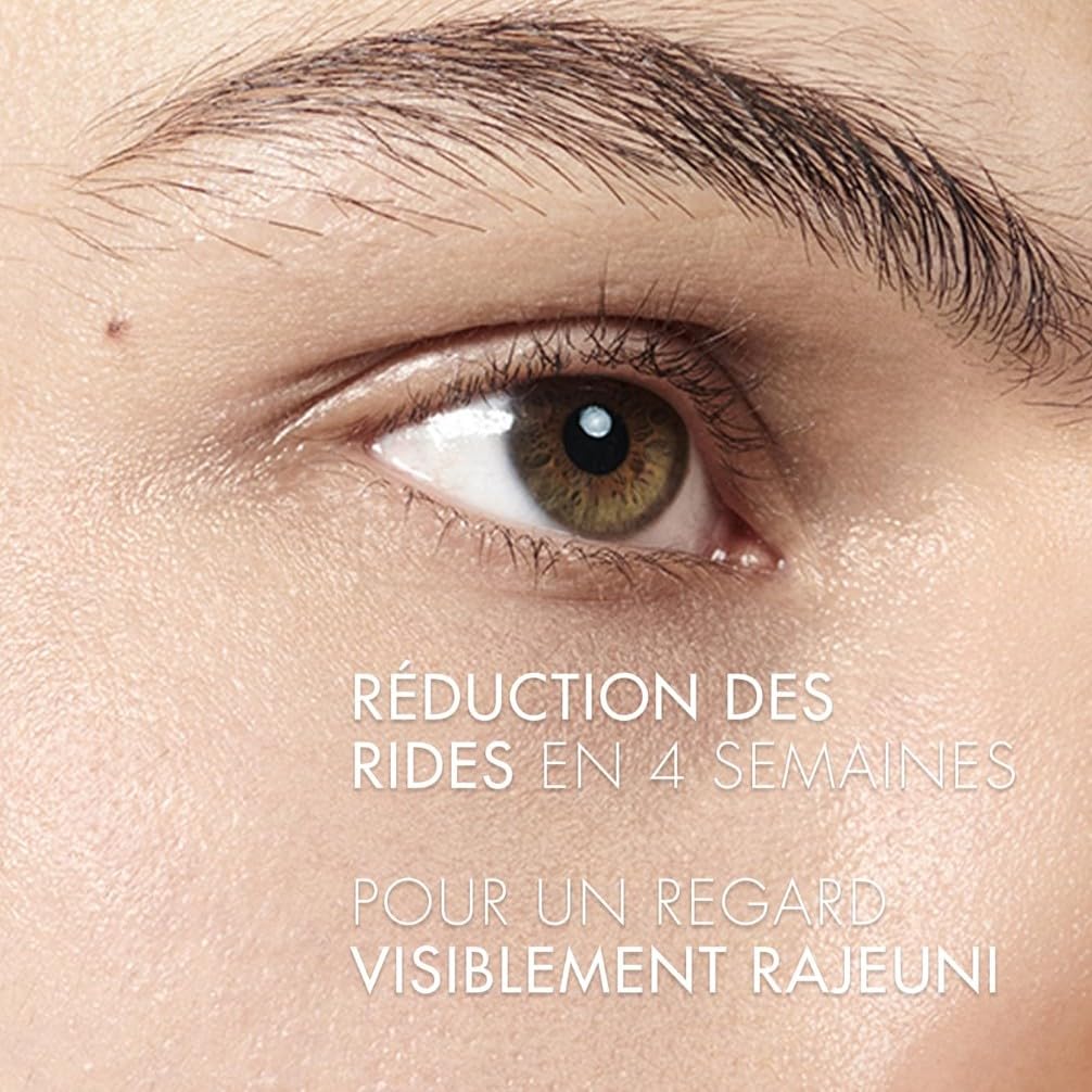 Biotherm Homme, Force Supreme Sérum Yeux, Sérum Yeux Anti-Âge pour Homme, Raffermit & Revitalise, Pour Tous Types de Peau Même Sensibles, 15 ml