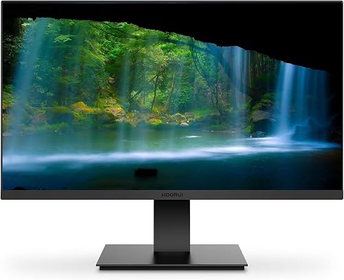 KOORUI G2721E Ecran PC Gamer 27 Pouces, 320Hz, Fast IPS, QHD 1440P Ecran Gaming, 1ms, HDR 400, Adaptive Sync,Compatible VESA 75 * 75mm, HDMI 2.0/DP1.4, Réglage Ergonomique - 4