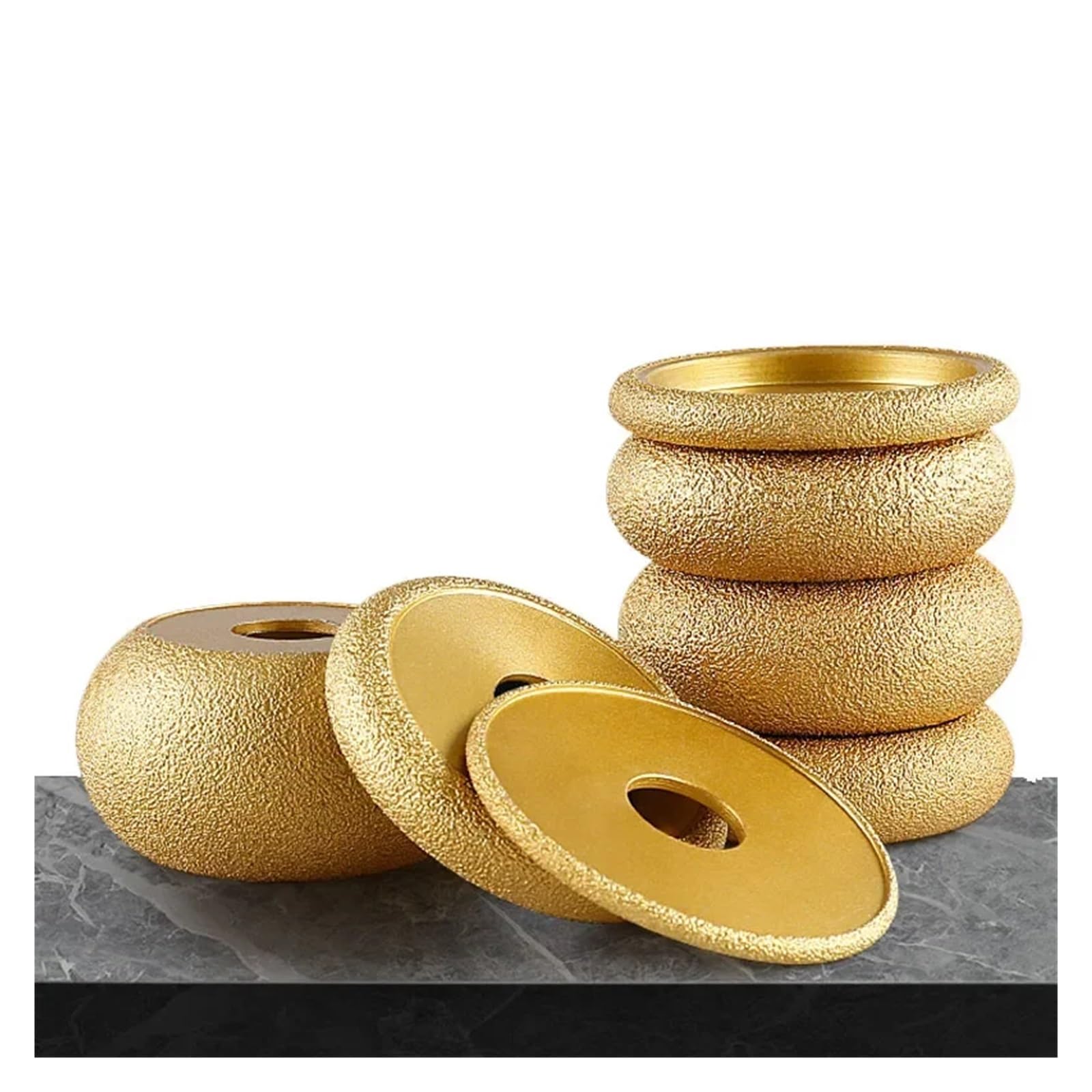775 mm tarcza szlifierska do krawędzi kamiennych, szczelinowa, lutowana diamentowa głowica szlifierska kątowa(40mm)