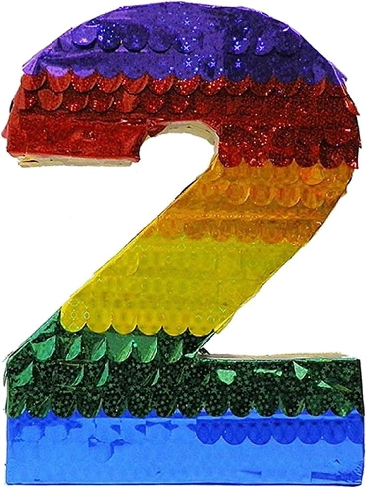 Number Two Pinata, Piñatas Amazon Canada