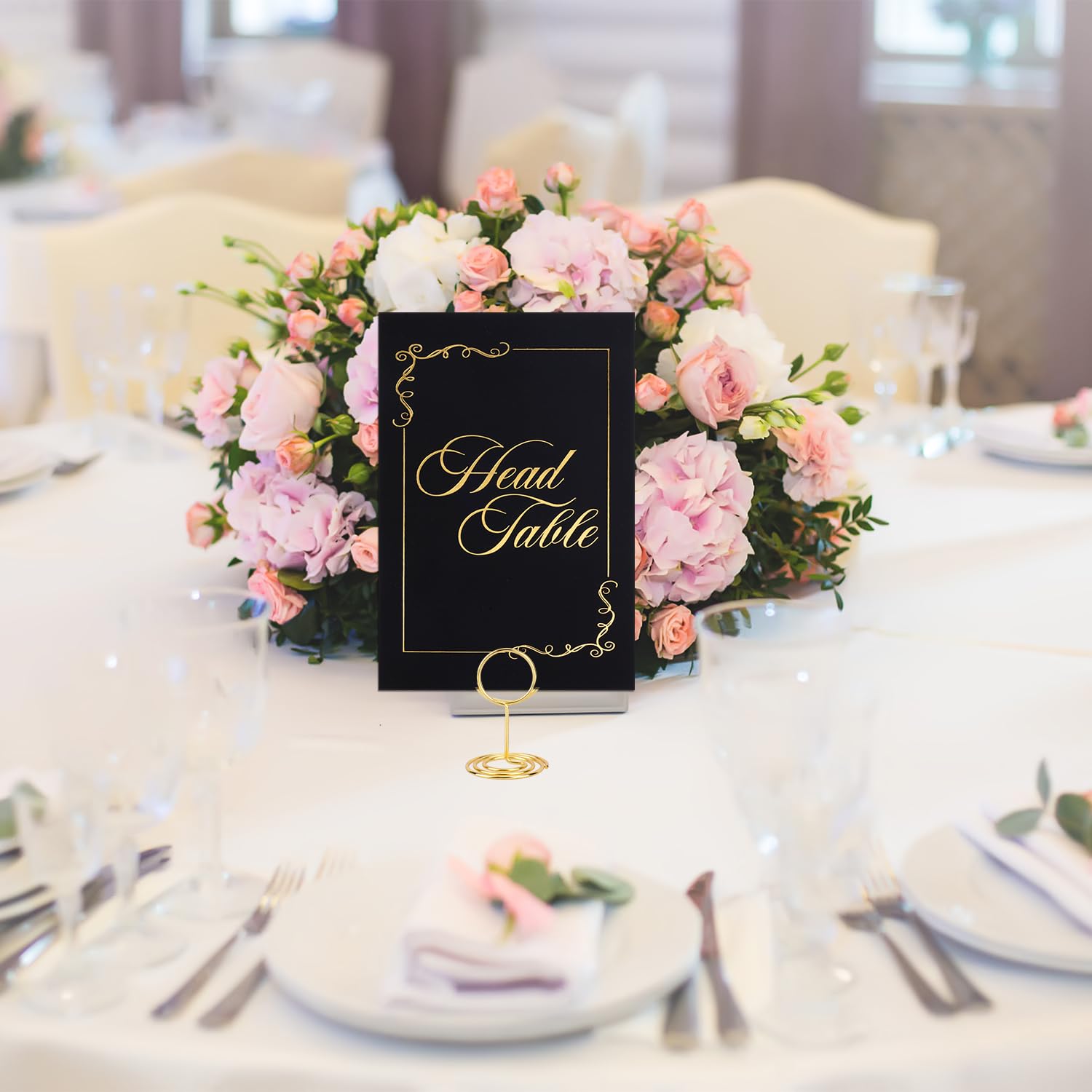 31pz Numeri Tavolo Matrimonio, Numeri Tavolo Matrimonio in Oro 1-30 con 31pz Porta Numeri Tavolo Numeri Tavolo Ricevimento Nozze Numeri Tavolo Compleanno Feste Compleanno e Matrimoni