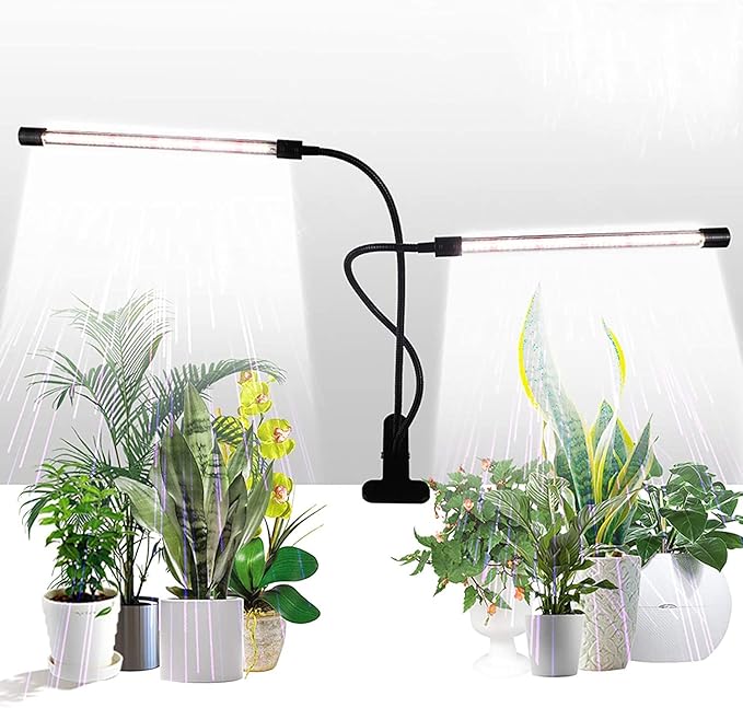 GHodec 6000K Full Spectrum 84-LED Clip Plant Light