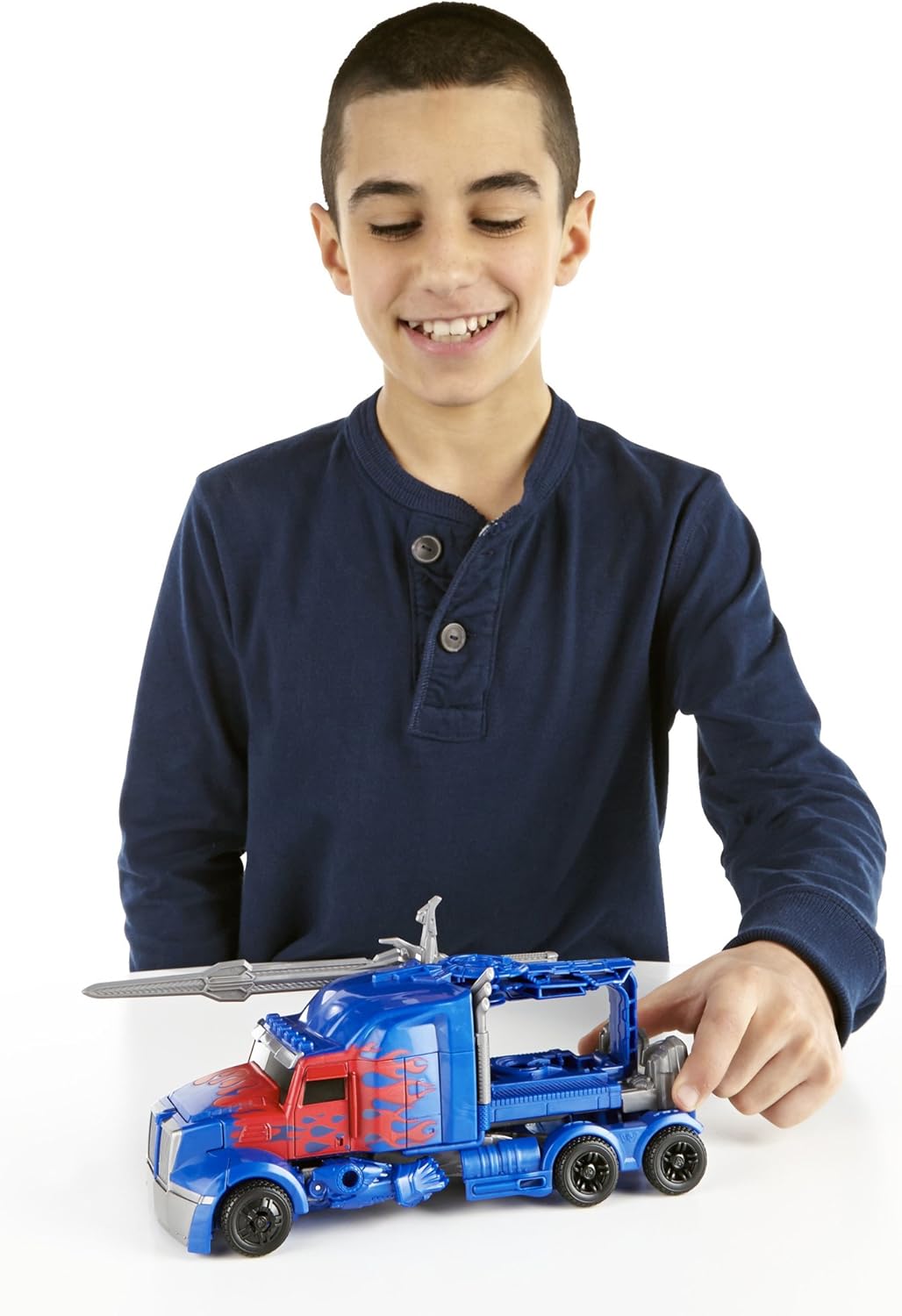 Transformers Age of Extinction Flip and Change Optimus Prime Figure