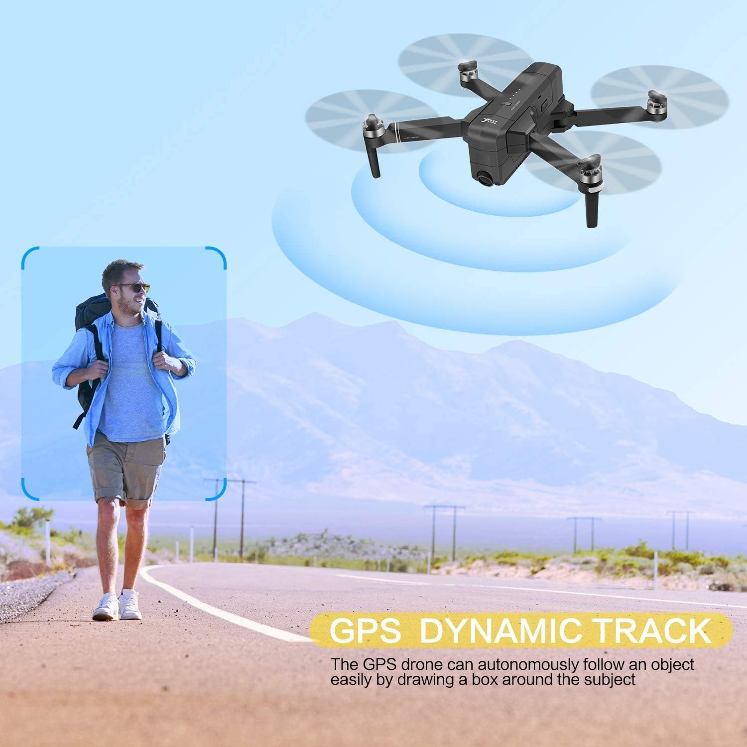 Super Deal Product AOKESI Professional Drones with 4K Camera for Adults, 30 Mins Long Flight Time Drones with Brushless Motor and Live Video,GPS Return Home with Li-Battery and Carrying Case Flash Deals - 40% OFF AOKESI Professional Drones with 4K Camera for Adults, 30 Mins Long Flight Time Drones with Brushless Motor and Live Video,GPS Return Home with Li-Battery and Carrying Case