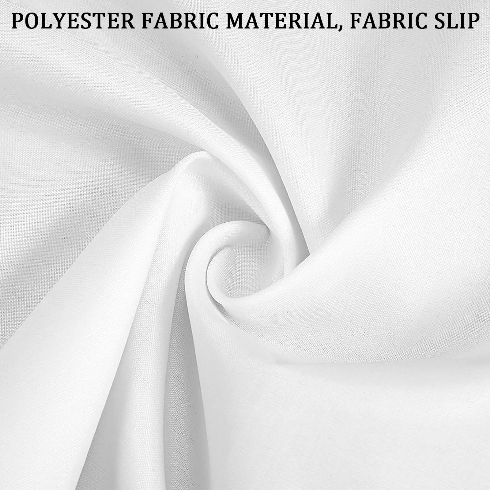 Bannière Blanche Vierge 180x110 Cm - Polyester - Avec Corde - Personnalisable Pour Fête, Mariage, Pub