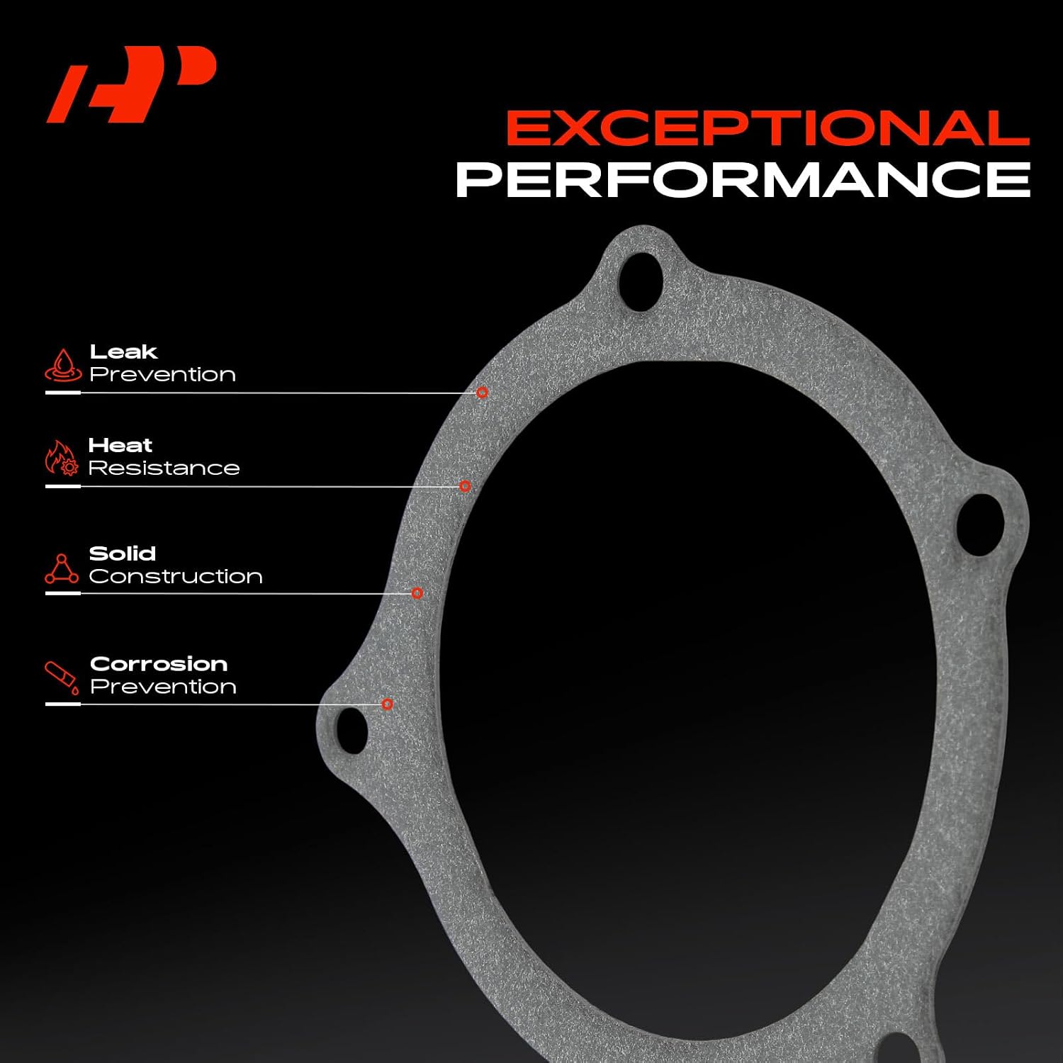 A-Premium Engine Timing Cover Gasket Set Compatible with Chevrolet Trailblazer 2002-2005, Trailblazer EXT & GMC Envoy, Envoy XL XUV & Isuzu Ascender & Oldsmobile Bravada & Saab 9-7x & Buick Rainier