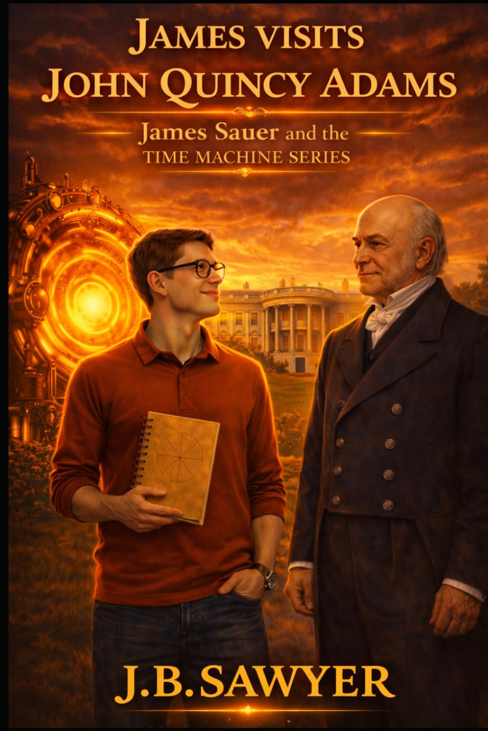 James Visits John Quincy Adams: James Sauer and the Time Machine Series
