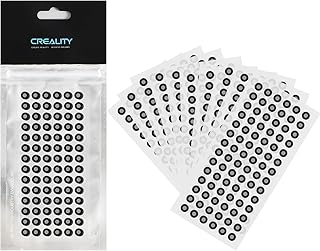 Creality 3D Scan Marker 3 mm Aufkleber optische Tracking Punkte Referenzpunkt 840 Stück in 10 Blättern für 3D Scanner