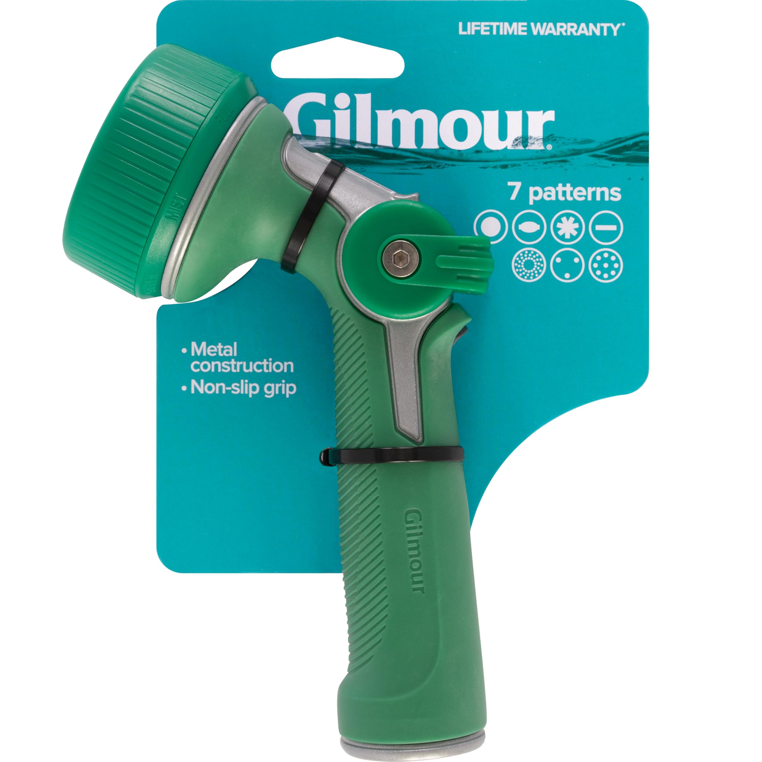 Amazon.com : Gilmour Medium Duty Garden Hose Nozzle with 7